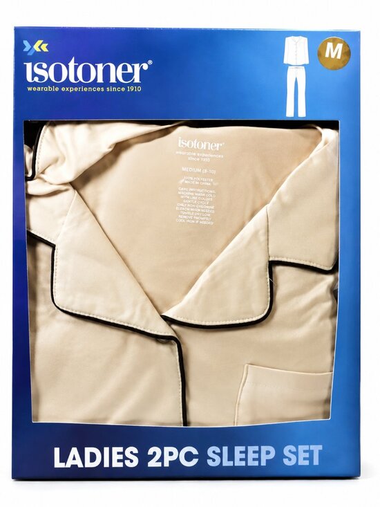 Unbranded Other - Ladies 2 Piece Isotoner Sleep Set New In Box Never Worn Size Medium Pink Color